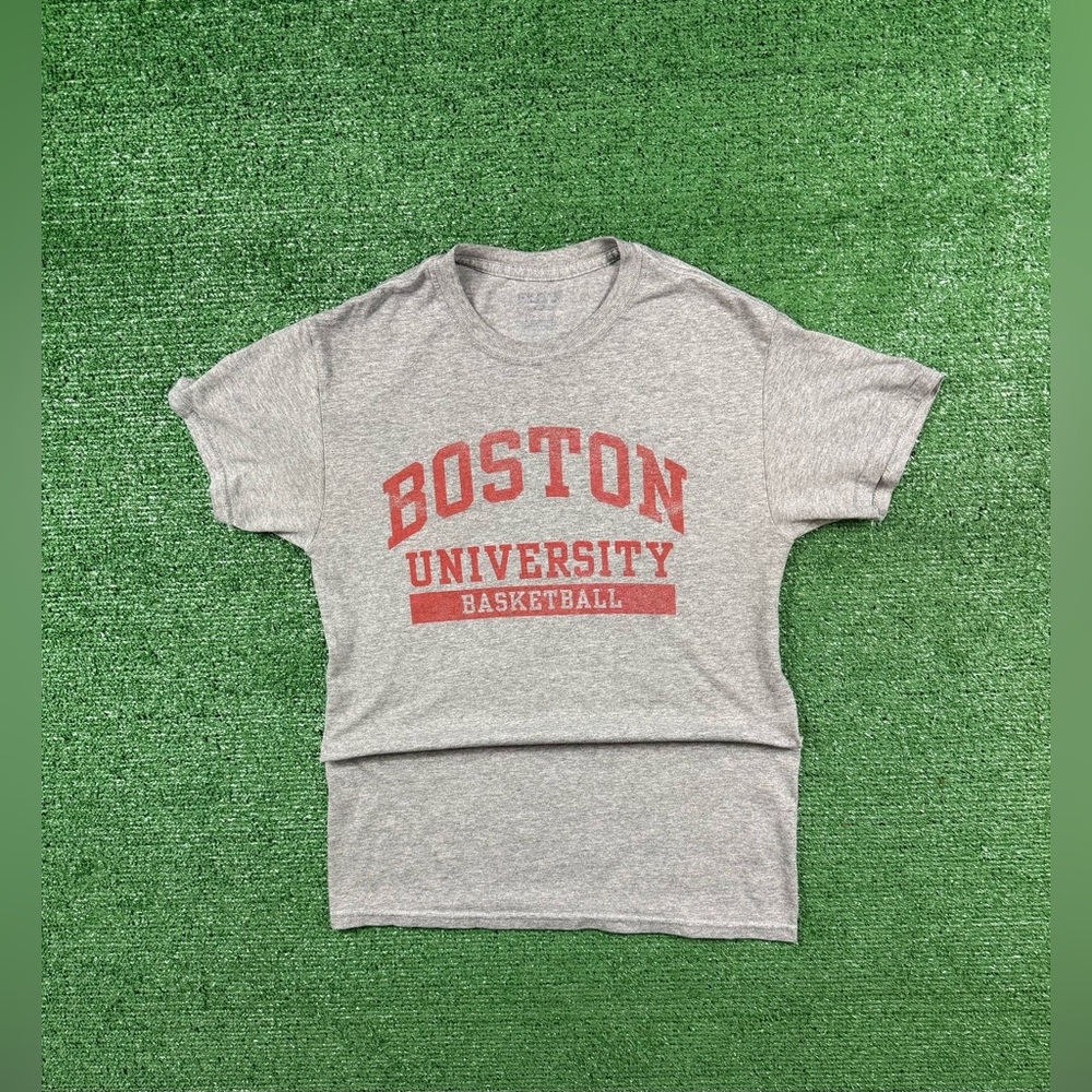 Vintage BU basketball t shirt